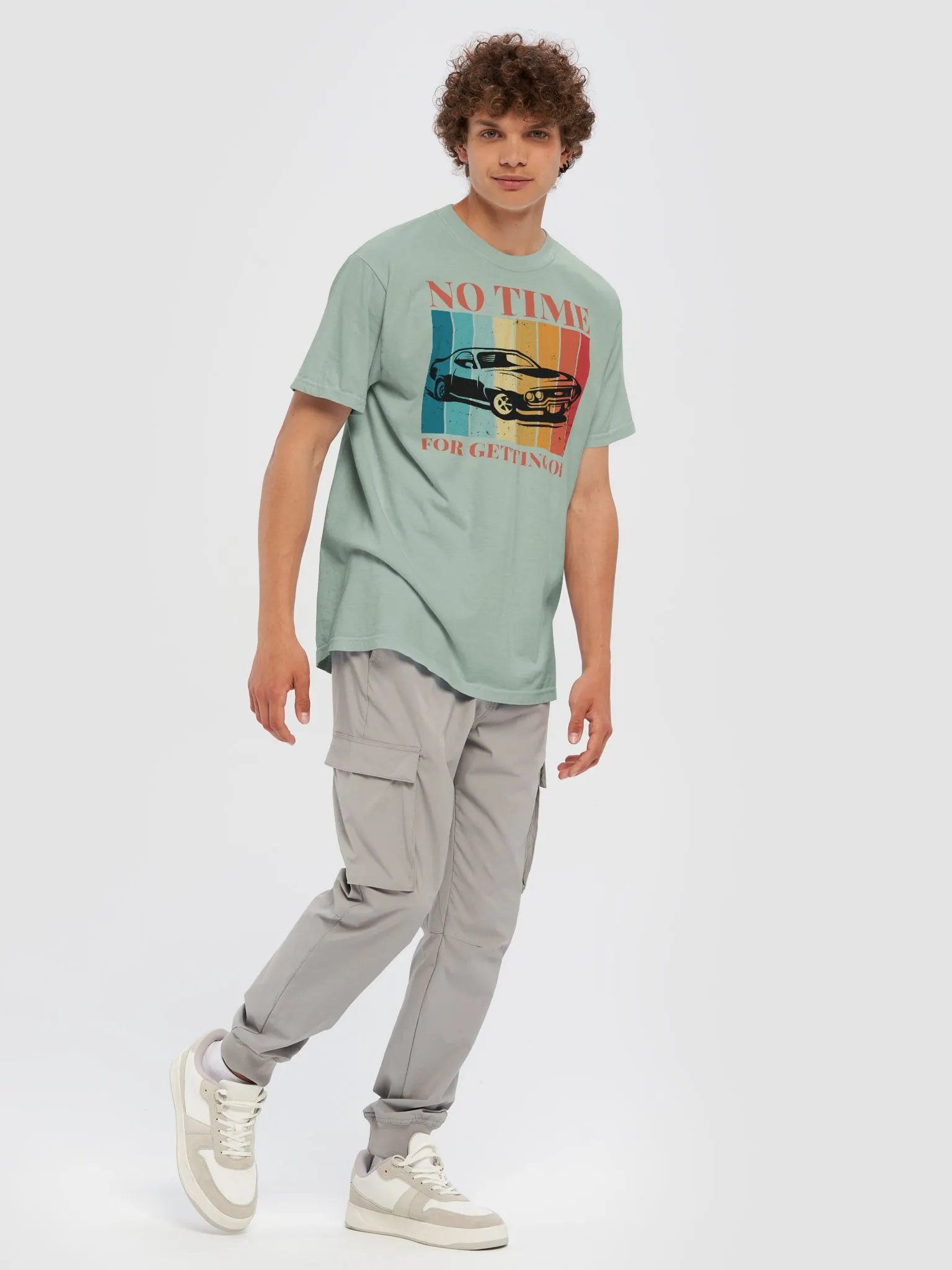 No Time For Getting Old Classic Mucle Car T-shirt product image (97)