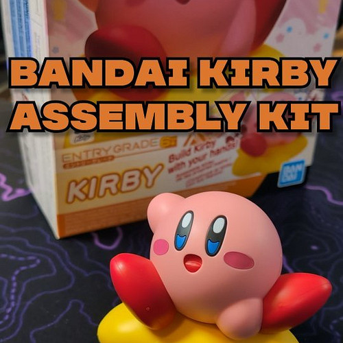 Let's put together this lil Bandai Kirby Kit. I figured it can be a cute little desk ornament for my gf and picked up at the ...