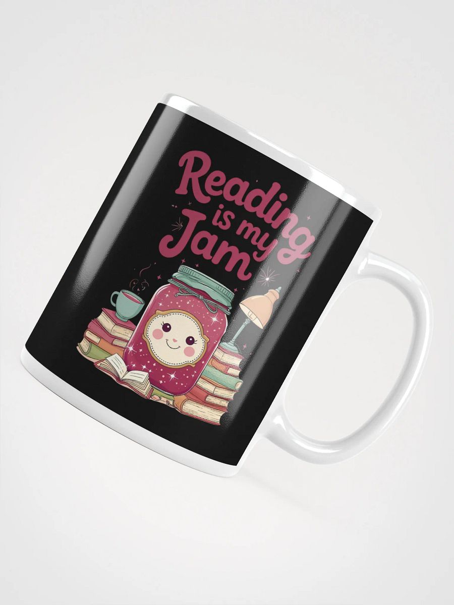 Reading Is My Jam – Cute Book Lover Mug for Readers and Bibliophiles product image (4)
