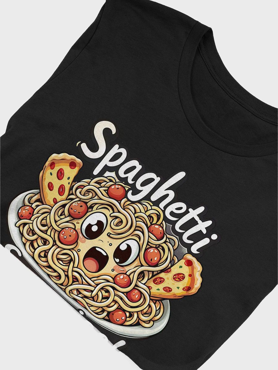 Spaghetti Surprise! Bella+Canvas Supersoft T-Shirt – by CrazyBright product image (7)