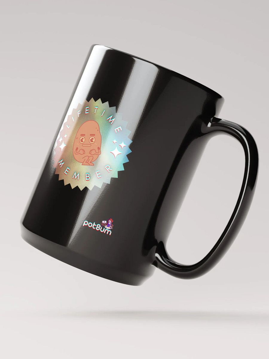 FREQUENT CRYERS CLUB black glossy mug product image (3)