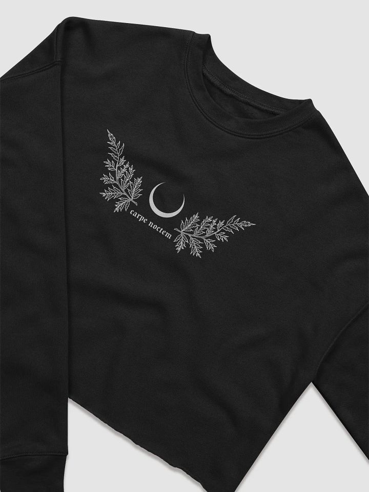 Carpe Noctem Cropped Sweatshirt product image (2)