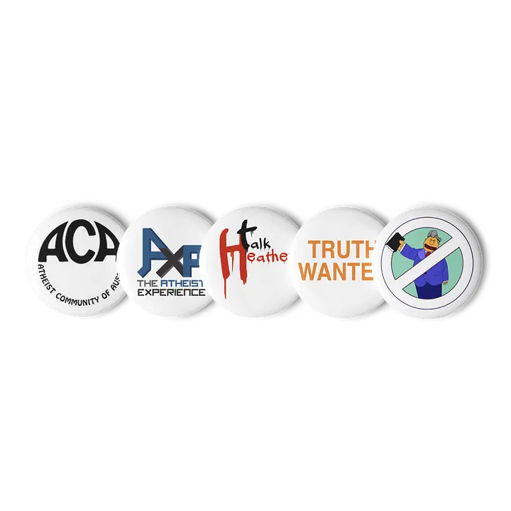 The Atheist Community of Austin Pins product image (1)