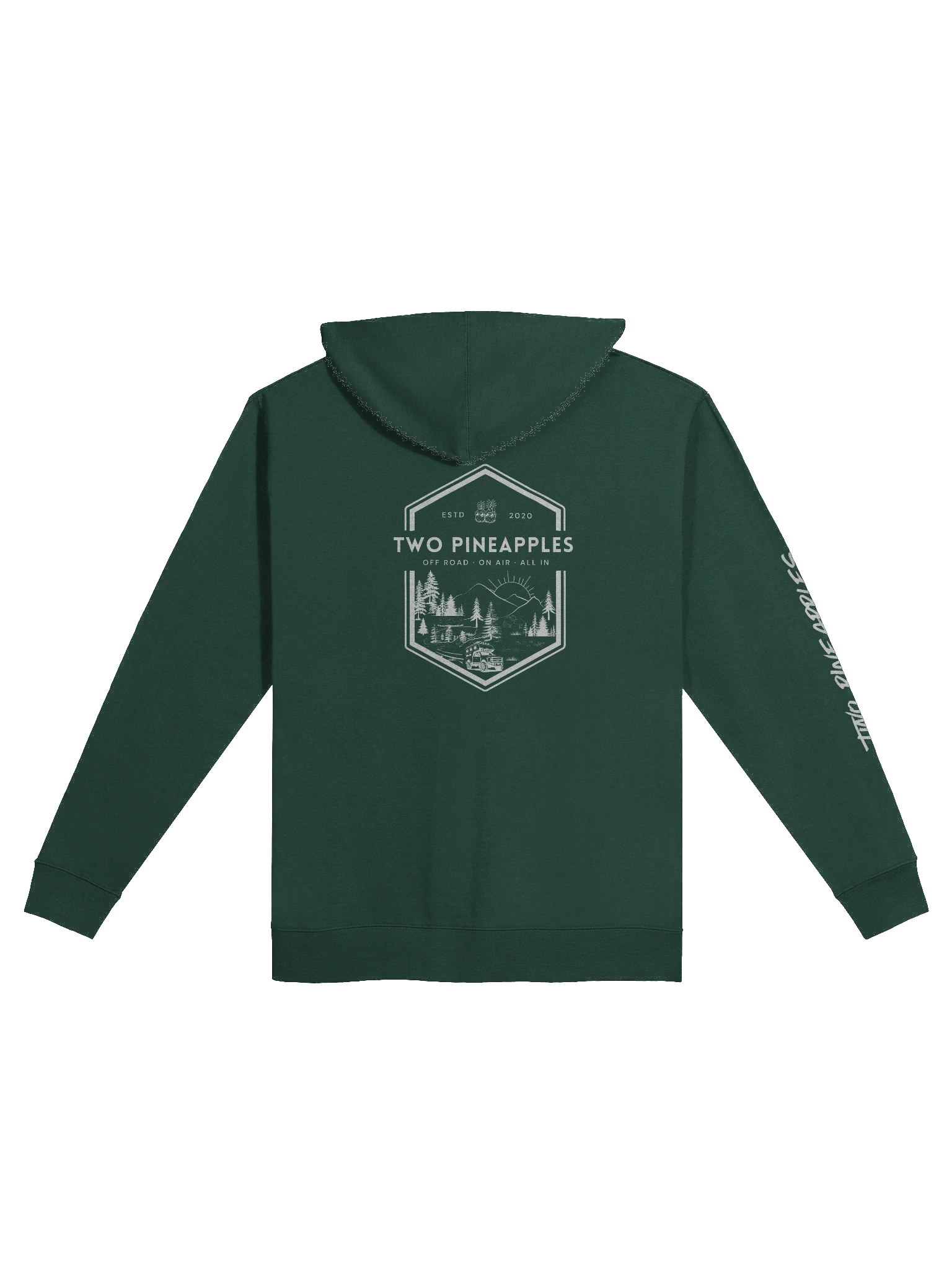 Fleece Zip-Up Hoodie Independent Trading Co Roadtrip Roamer product image (8)