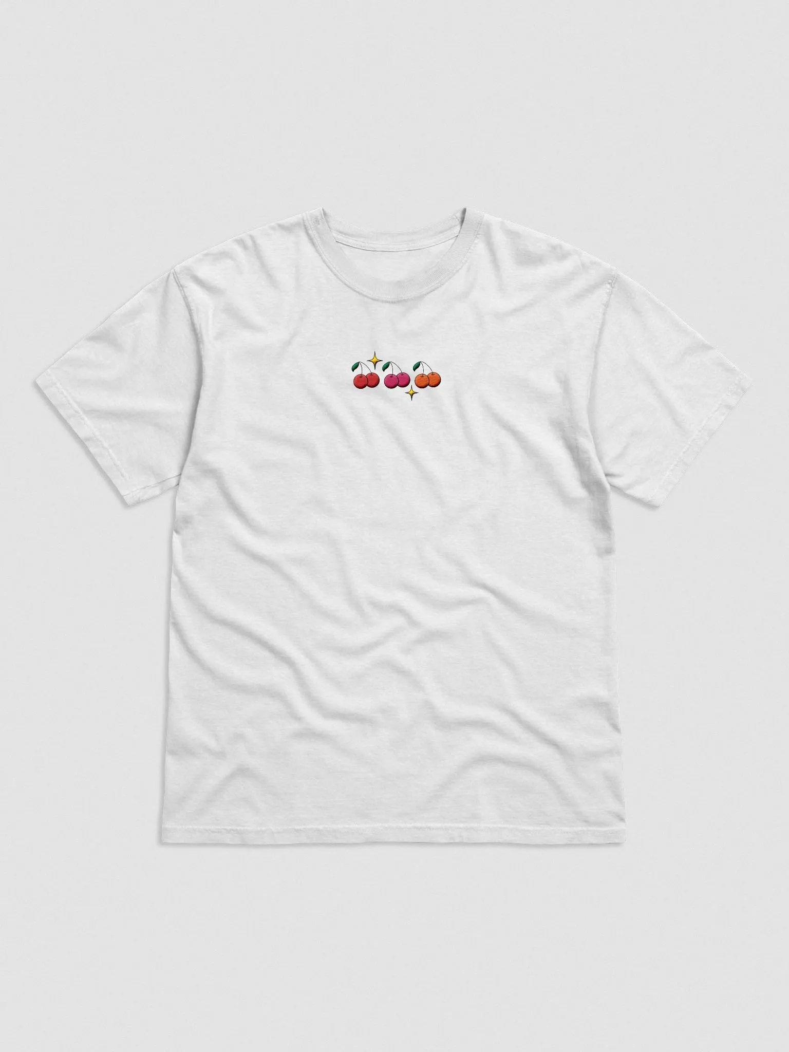 sparkle cherries embroidered shirt product image (2)