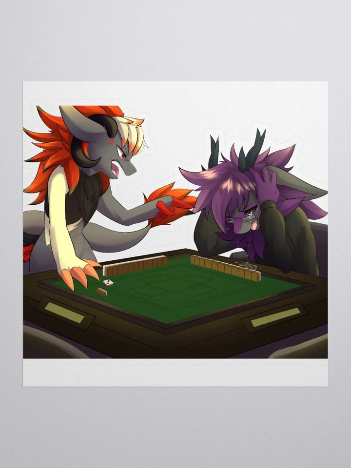 Mahjong Lessons Sticker Sheet product image (1)
