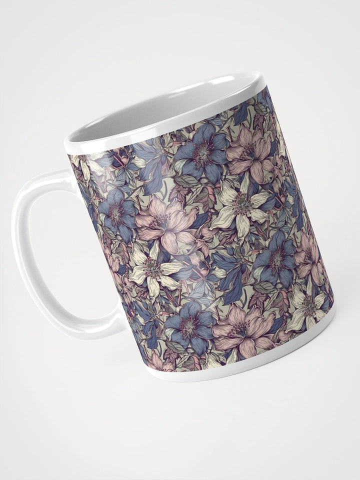 Charming Clematis Flower Mug product image (1)