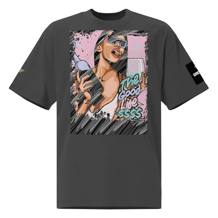 The Good Life $$$$ Oversized Tee product image (1)
