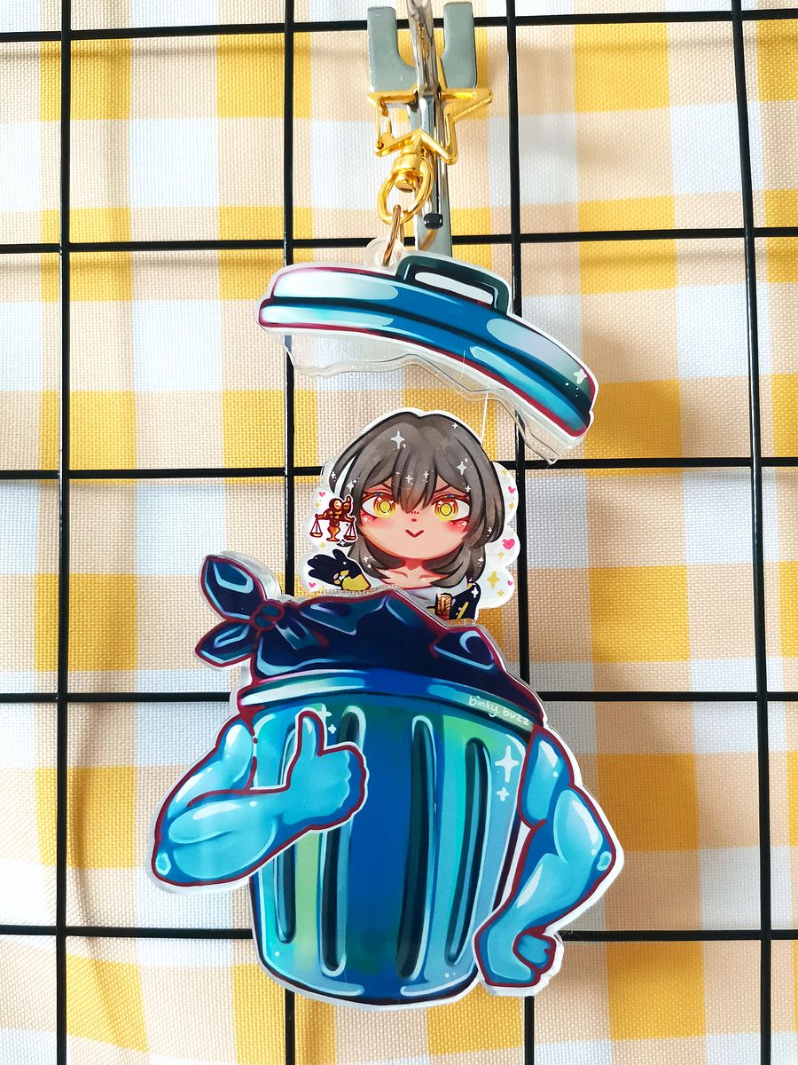 HSR Stelle/Caelus Opening Trash Charm product image (1)