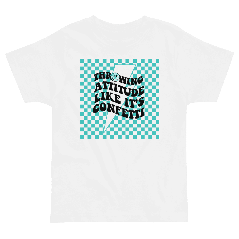 Confetti Attitude Toddler T-Shirt product image (1)