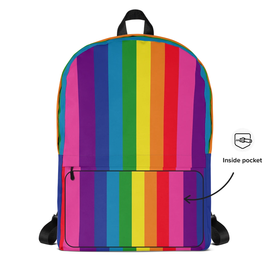 1978 Rainbow Pride Flag = 8-Color - Backpack product image (7)