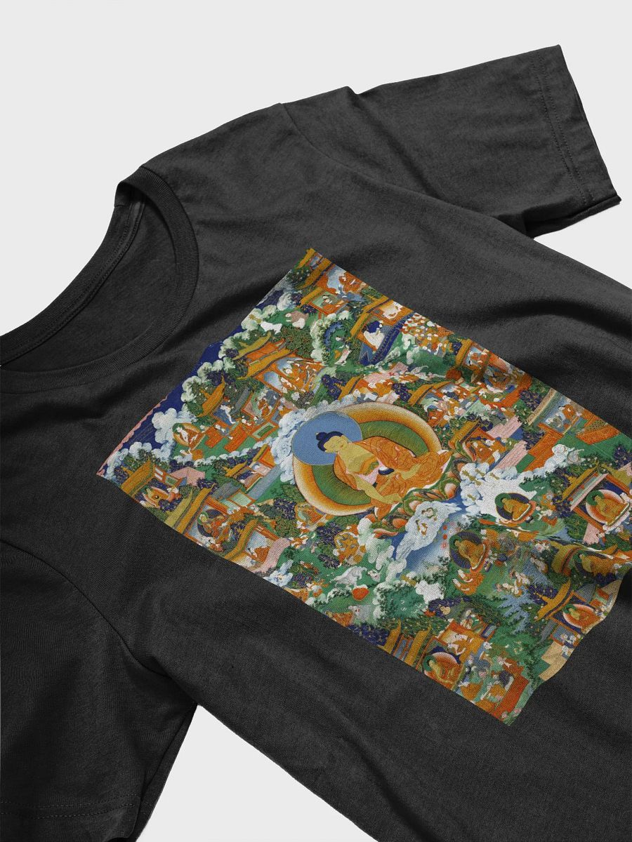 Shakyamuni Buddha Traditional Buddhist Thangka Art T-Shirt product image (3)