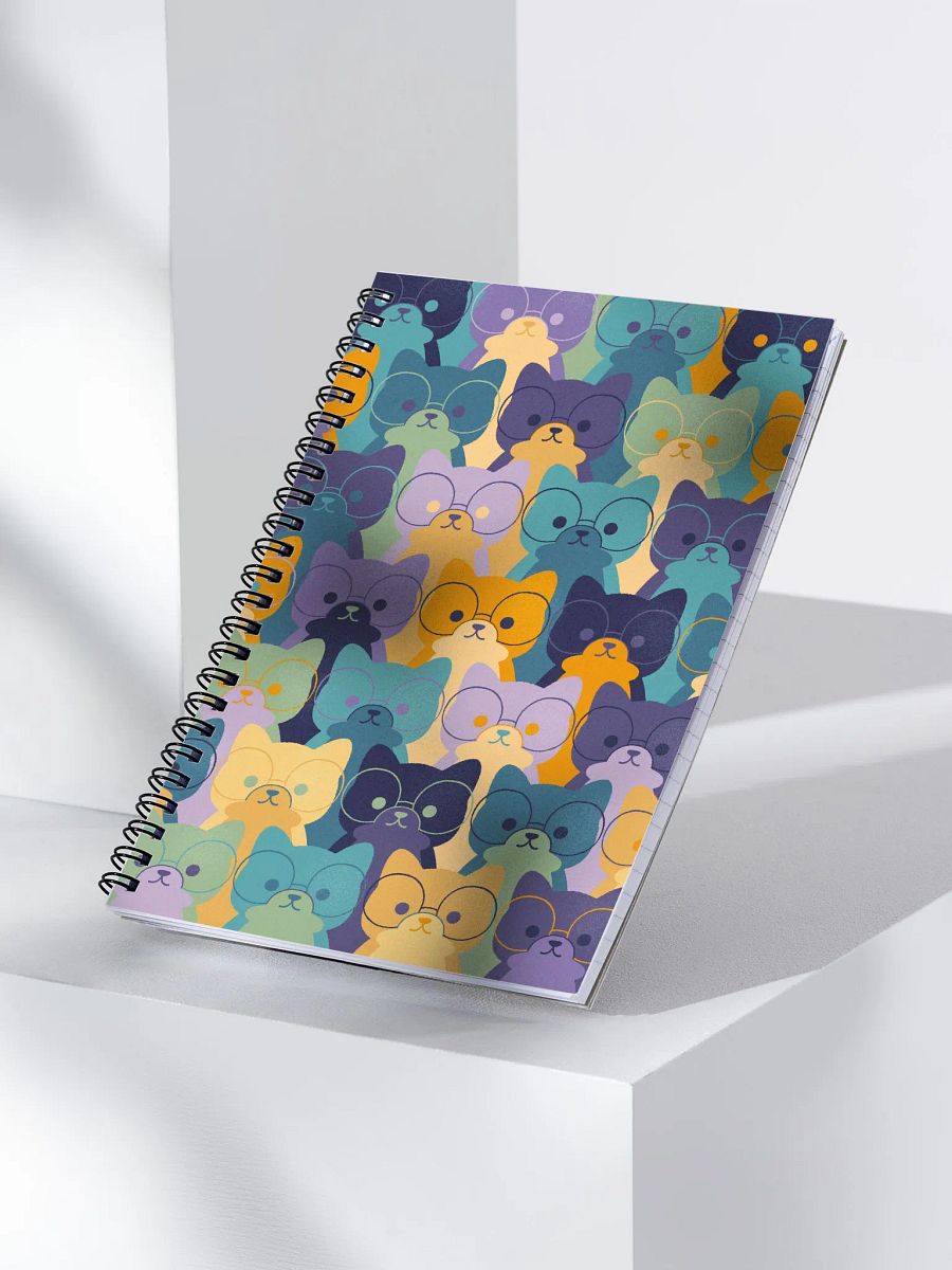 Doggo Pattern - Dotted notebook product image (2)