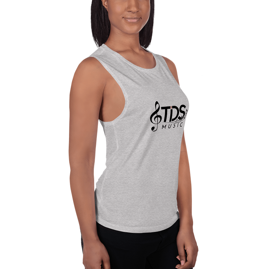 Women's TDS Music Flowy Muscle Tank - Lightweight, Regular Fit product image (2)