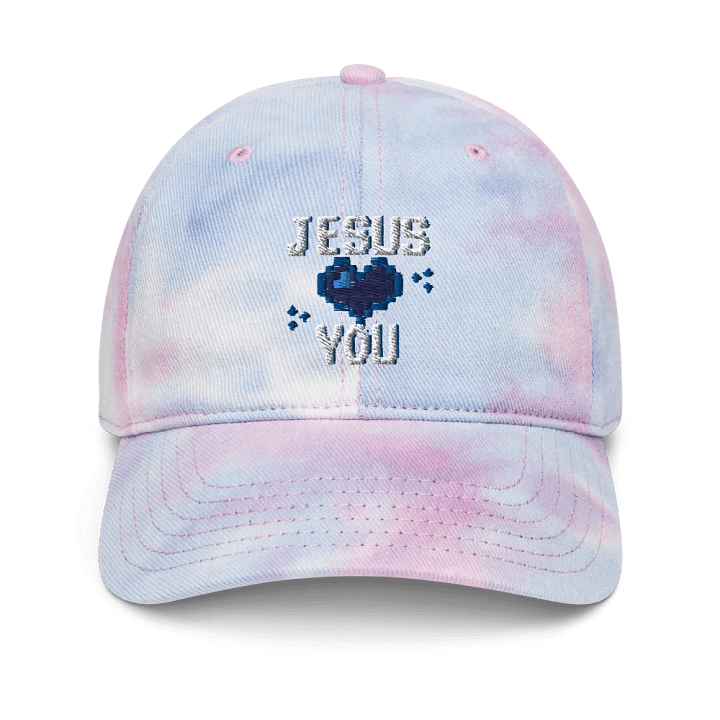 Jesus LOVES You TyeDye Baseball Cap product image (3)