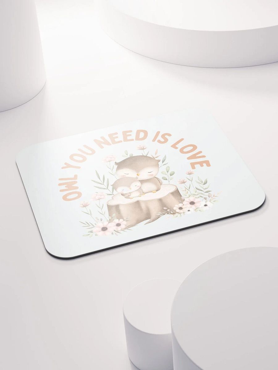 Whimsical Owls Love Mouse Pad product image (4)