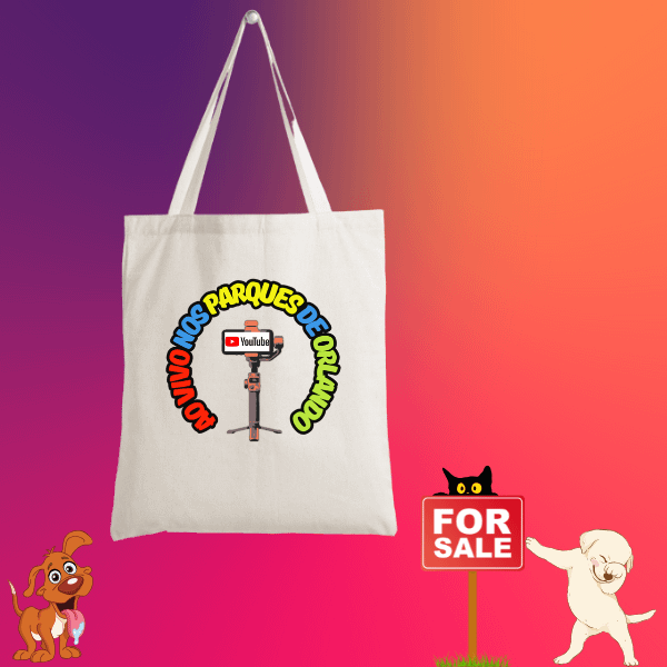 AO VIVO NOS PARQUES DE ORLANDO TOTE BAG product image (1)