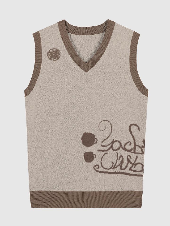 Tan Yacht Club V Neck product image (4)