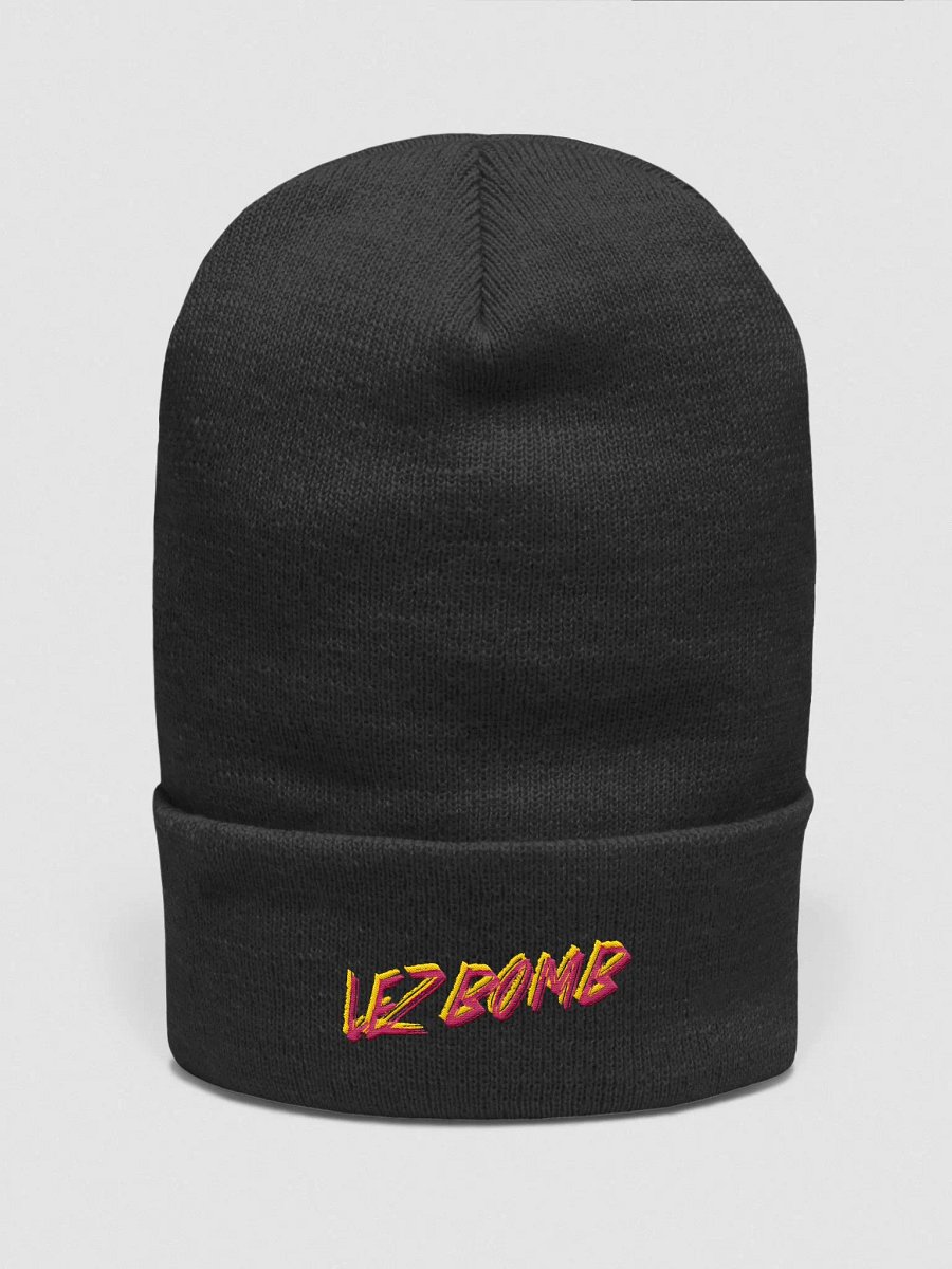 Lez Bomb Beanie Hat product image (1)