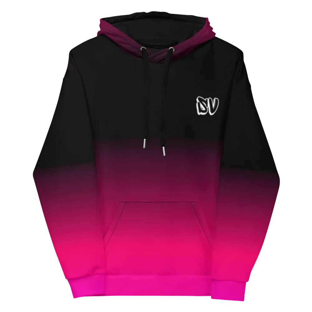STRAIGHT VIBIN NEON COLOR FADE STYLE TANJIRO DEMON SLAYER HOODIE product image (12)