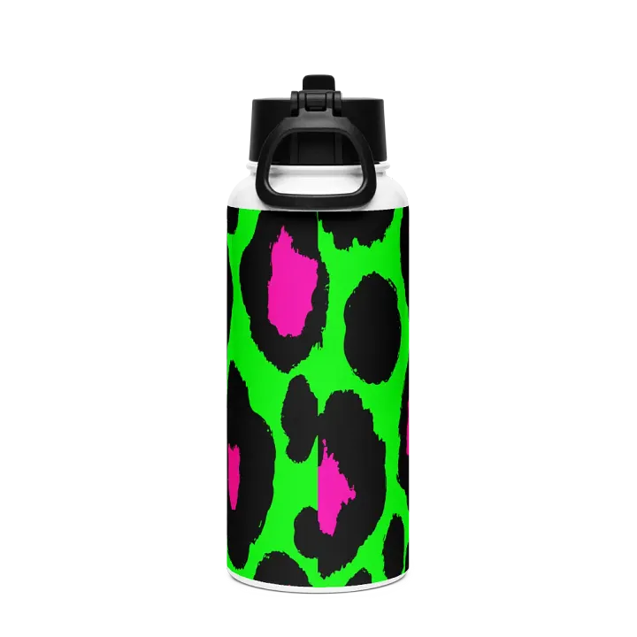 Wild Leopard Print Stainless Steel Water Bottle product image (2)