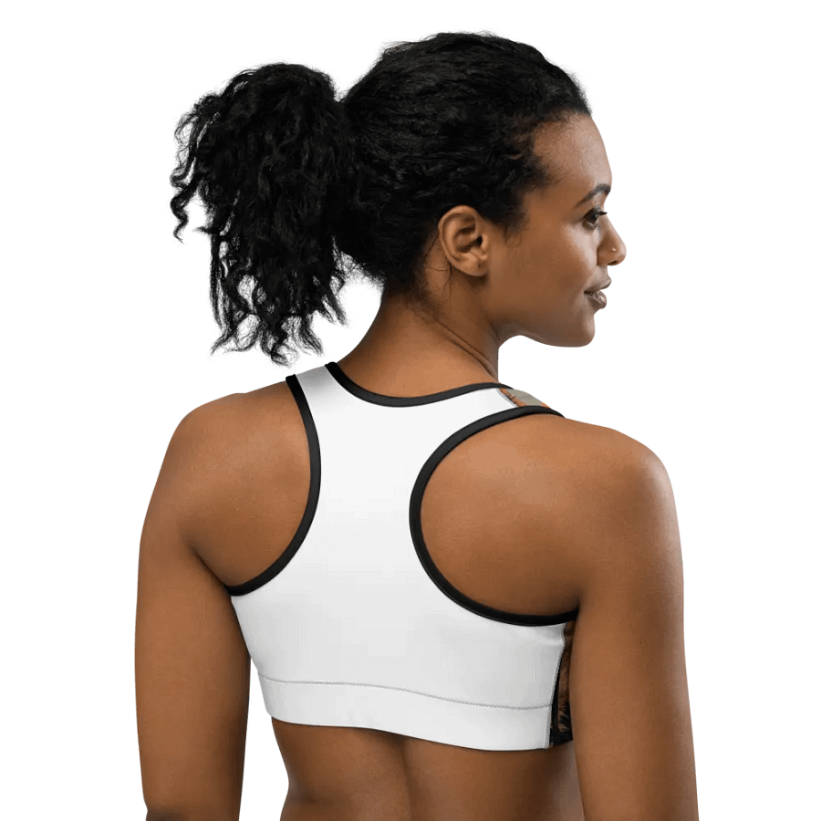 Tropical Sunburst All-Over Sports Bra product image (4)
