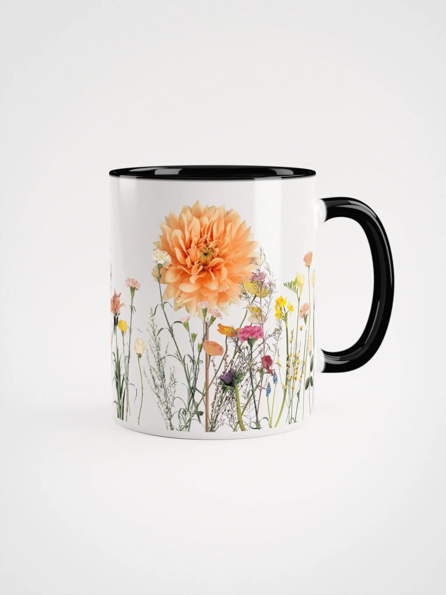 Vibrant Blooms Ceramic Mug product image (2)