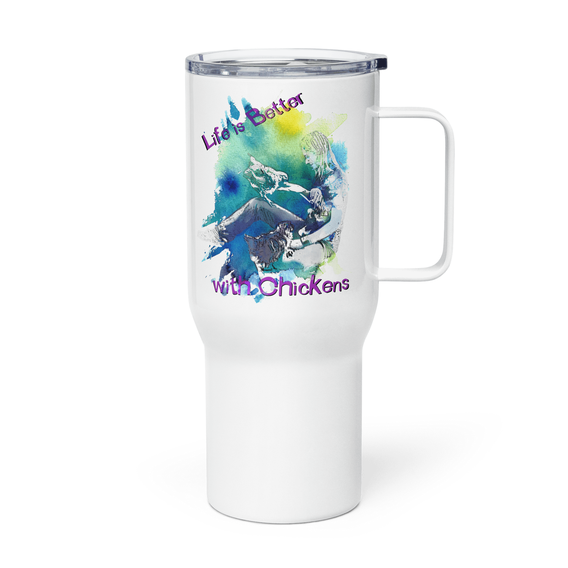 Life is Better with Chickens - Travel Mug product image (3)