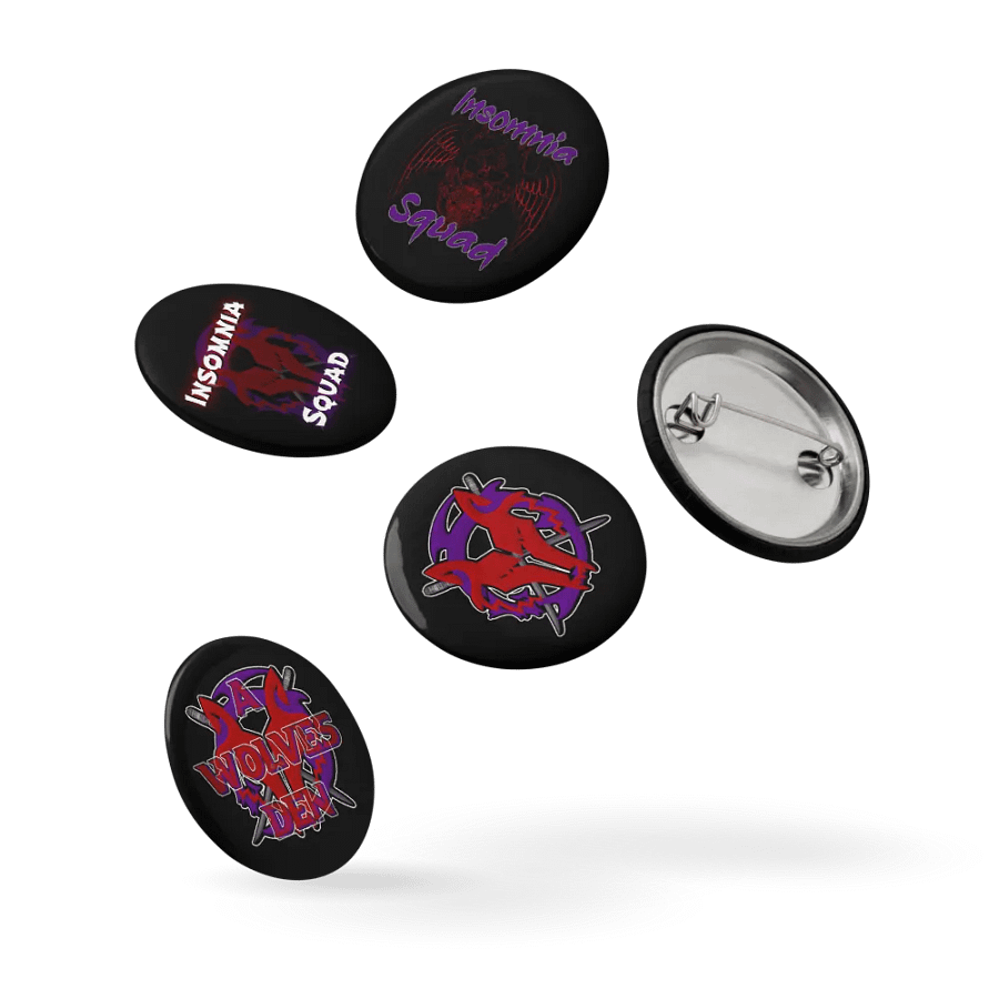 Rogue Squad Button Pins Set product image (10)