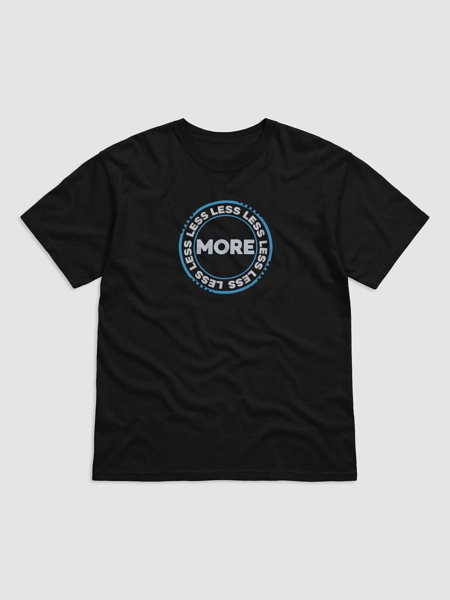 More or Less Circle Design T-Shirt product image (4)