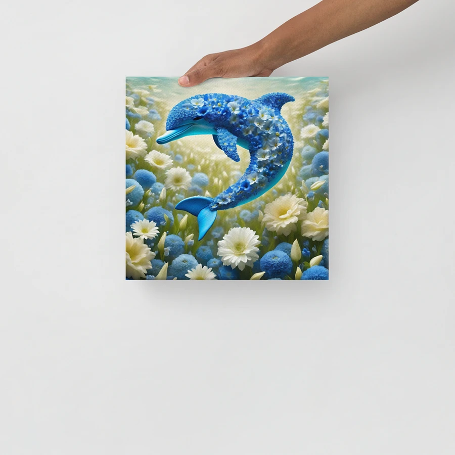 Flower Dolphin Wall Art product image (14)
