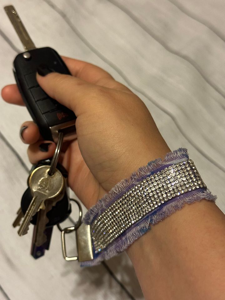 Lavender Oak Wristlet Keychain product image (2)