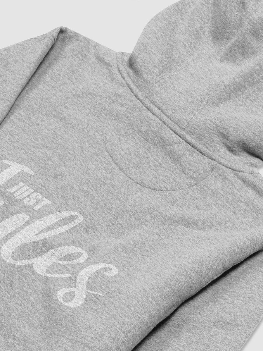 Hoodie white logo product image (17)