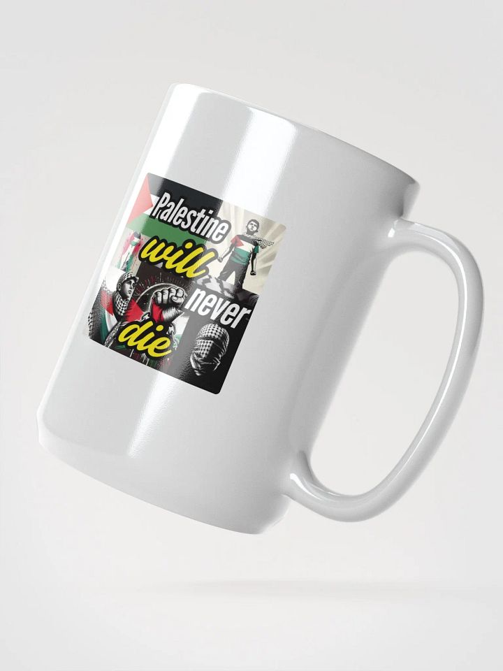 Resilience and Solidarity Mug | Palestine will never die product image (2)