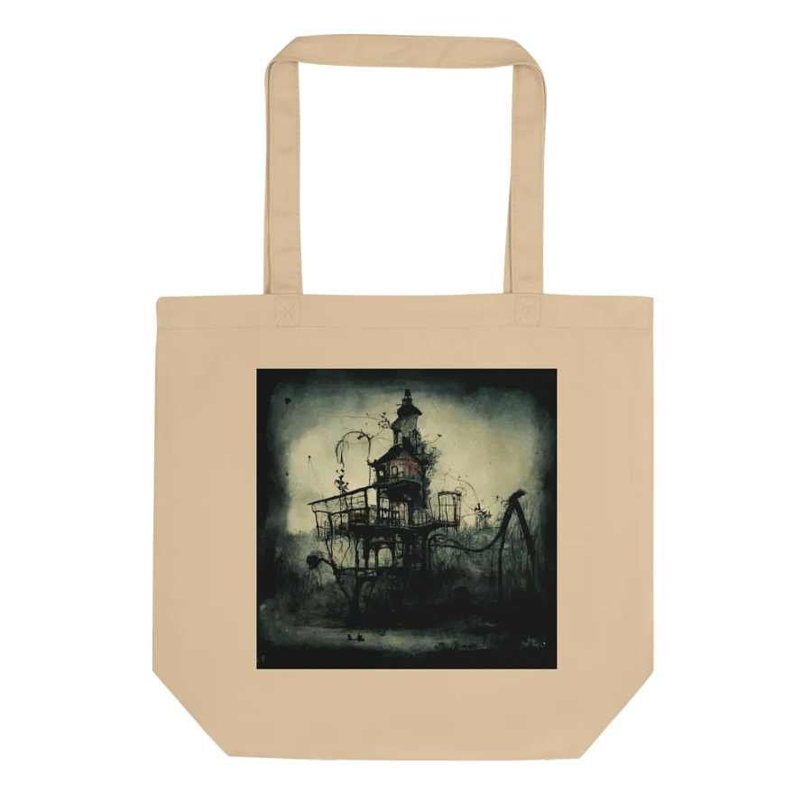 Ethereal Haunted Tower Eco Tote product image (1)