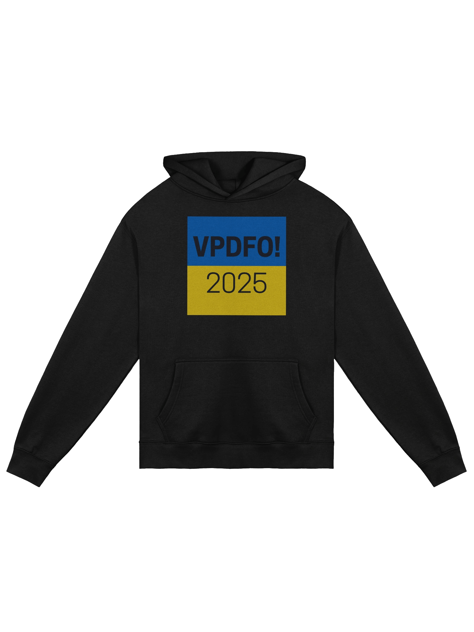 Ukraine flag VPDFO 2025 premium hoodie product image (1)