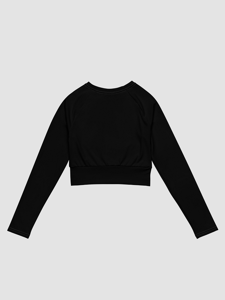 [Tobii] All-Over Print Recycled Long Sleeve Crop Top product image (2)