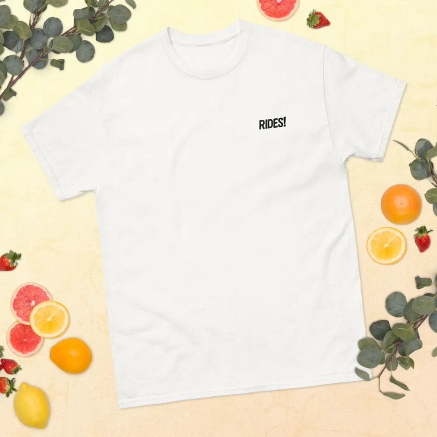 RIDES Plain Tee (White) product image (10)