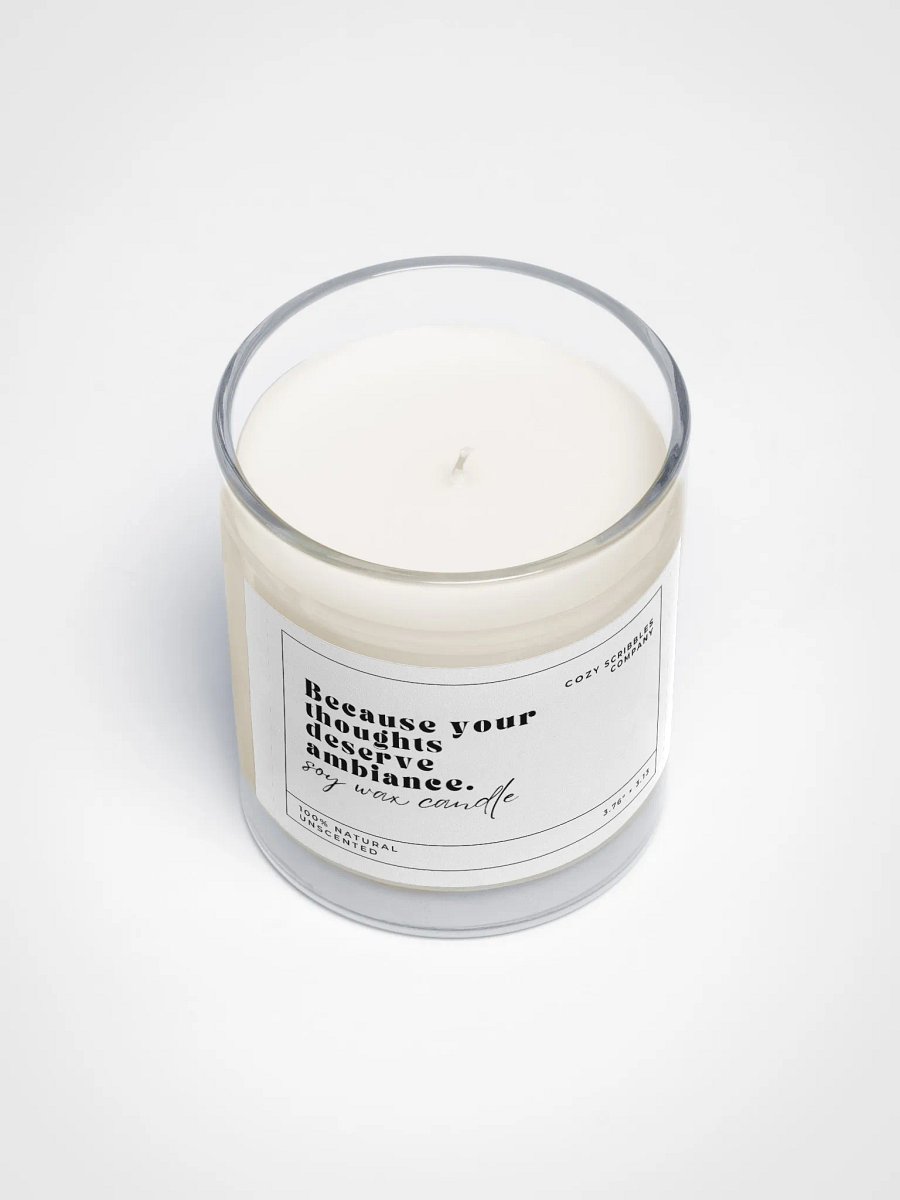 Because Your Thoughts Deserve Ambiance Candle product image (3)