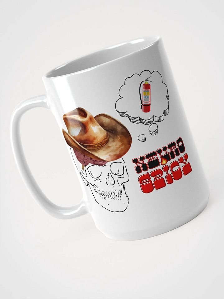 NEUROSPICY white glossy mug product image (1)