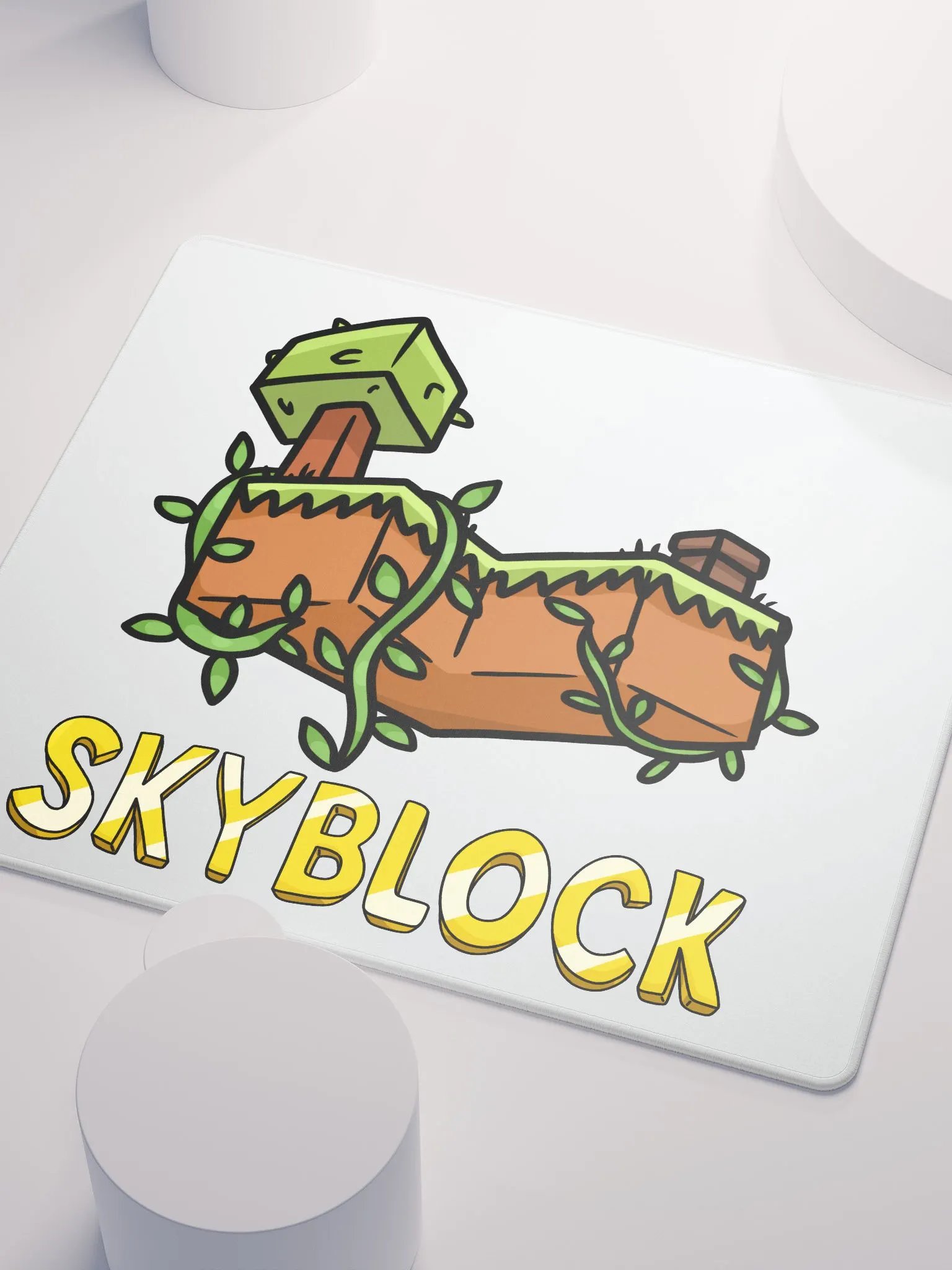 Skyblock Vine Gaming Mouse Pad product image (3)