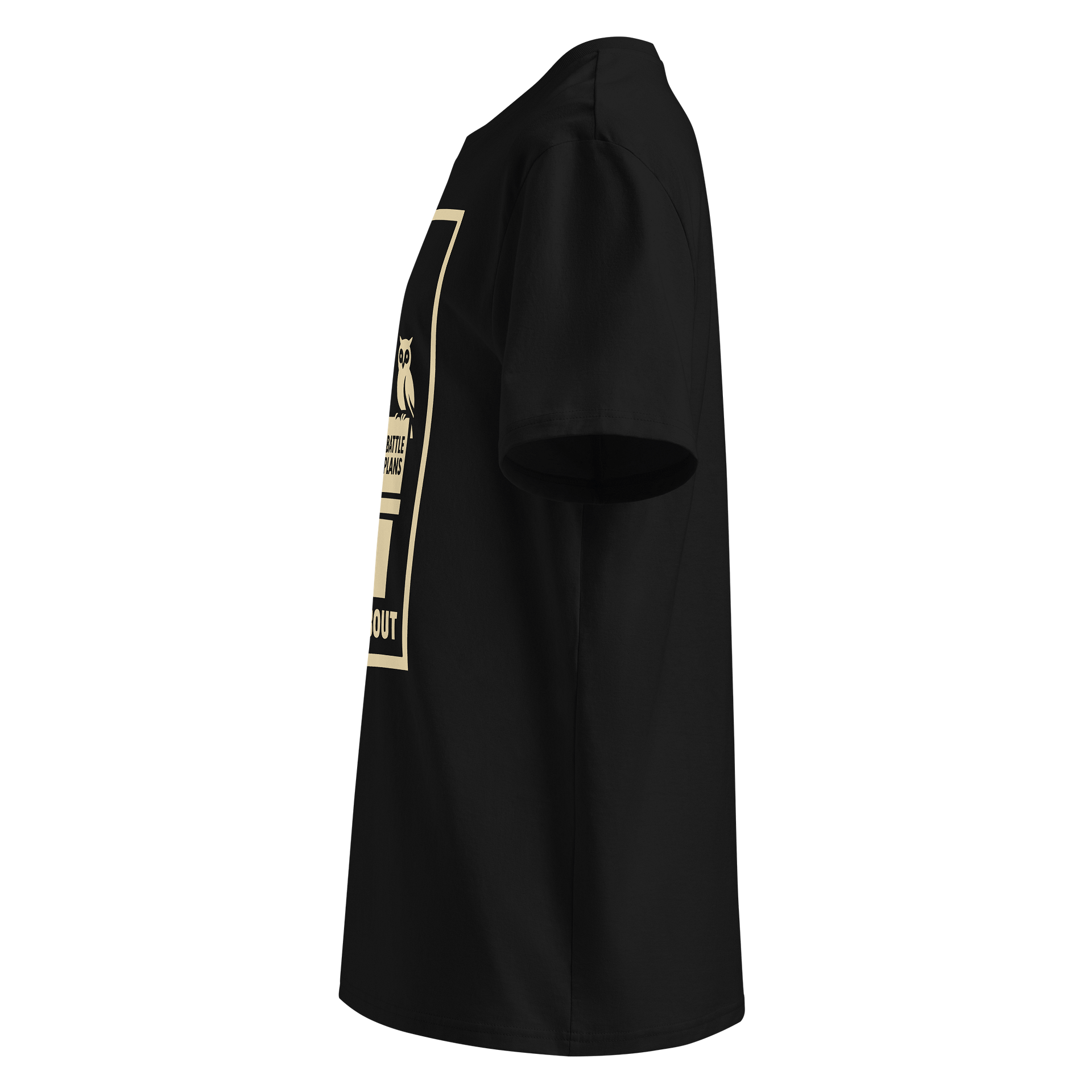 Ask Me About My Battle Plans (Dark Edition) - Unisex Organic Tee product image (4)