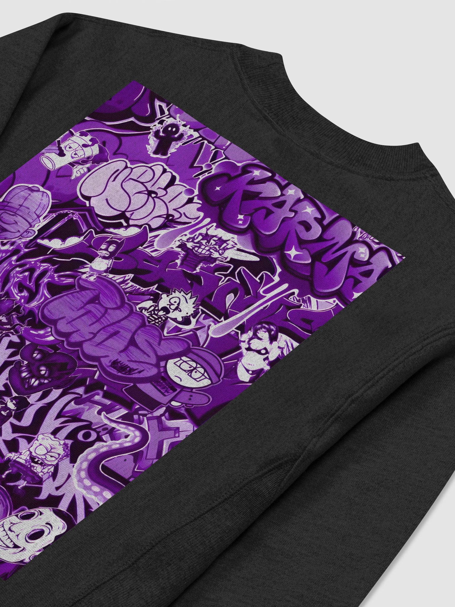 Graffiti Blare Champion Sweatshirt product image (4)