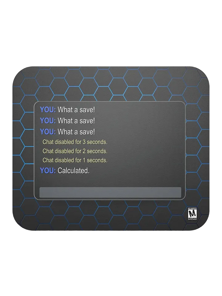 Carball Quick Chat Champ: What a Save - Mouse Pad | #MadeByMELO product image (2)