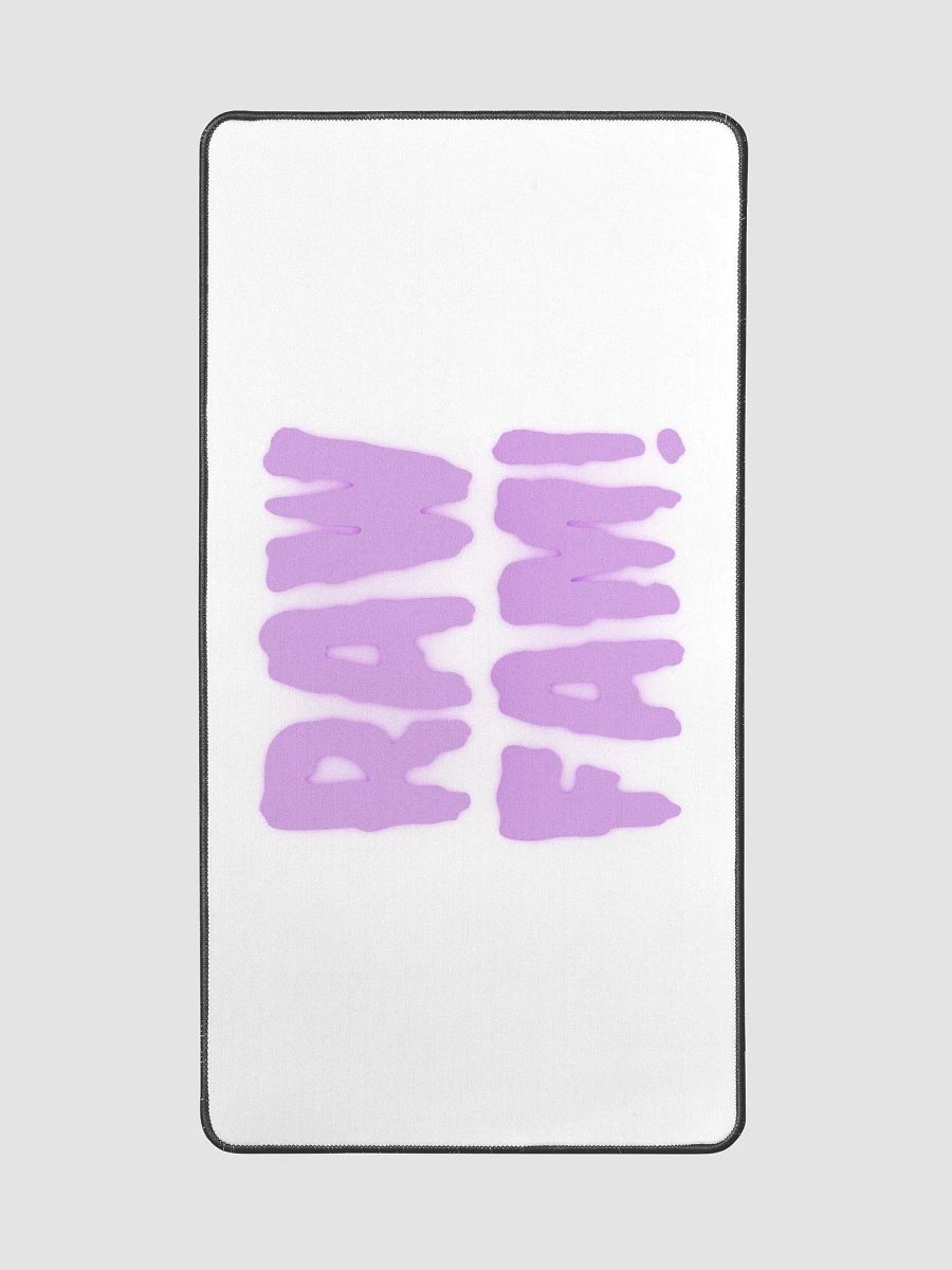 RAW FAM purple Mouse Pad product image (2)