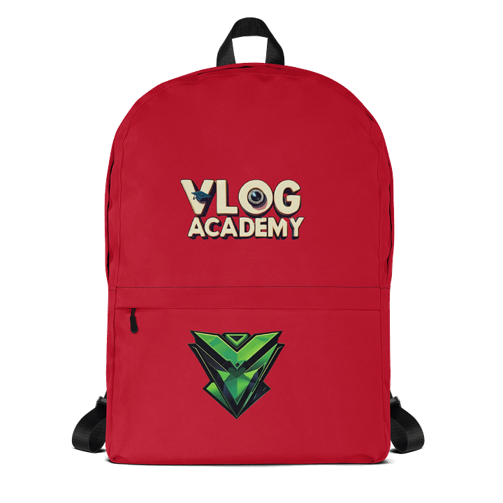 Vlog Academy All-Over Print Backpack product image (1)
