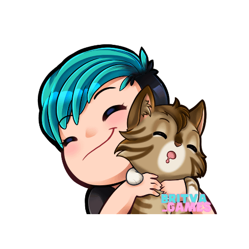 Emote Sticker Sheet 2 (4 stickers) product image (5)