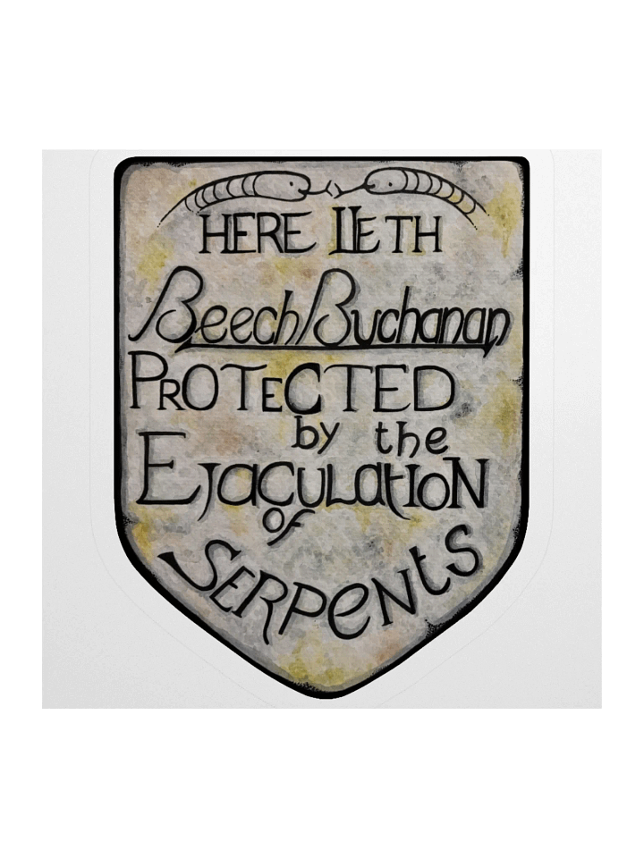 Ejaculation of Serpents sticker product image (1)