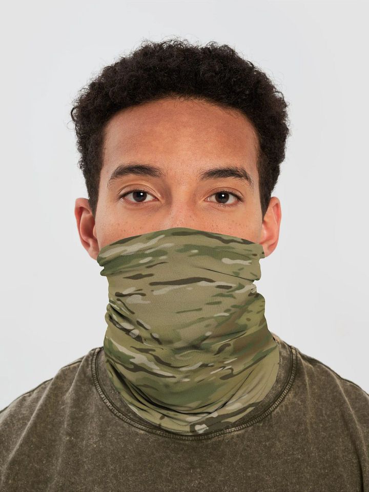 Faithful Camo: Neck Gaiter - Multicam product image (1)
