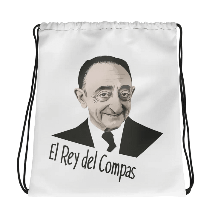El Rey del Compás Drawstring Bag product image (1)